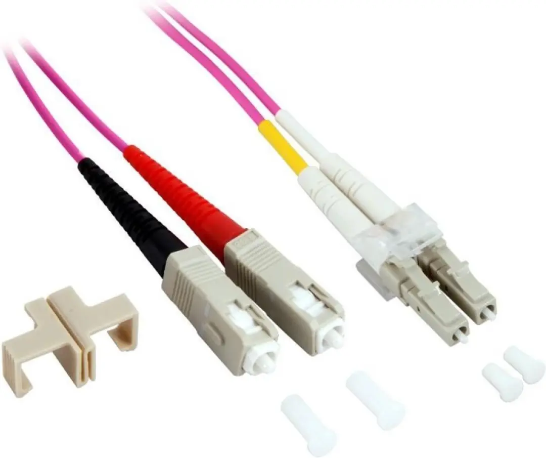 EFB Elektronik ILWL D5-SCLC-150/OM4 Glasvezelkabel - Roze - afbeelding 4 van 6