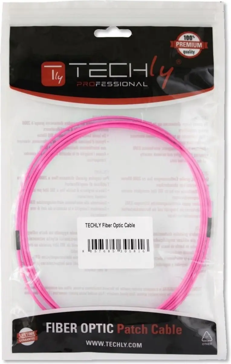 EFB Elektronik ILWL D5-SCLC-150/OM4 Glasvezelkabel - Roze - afbeelding 5 van 6