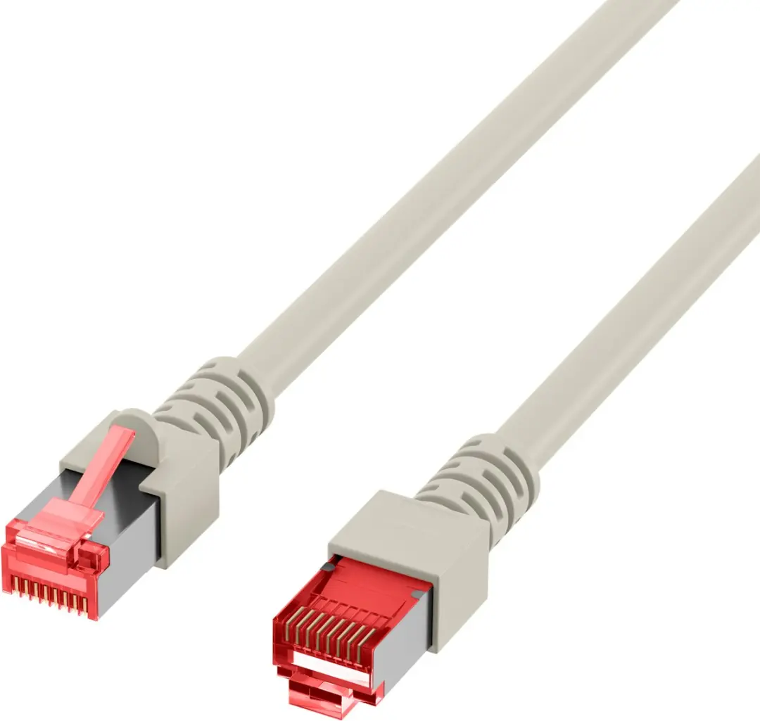 EFB Elektronik K5510.0,15 Patchkabel CAT6 S/FTP 15cm - Grijs - afbeelding 2 van 6