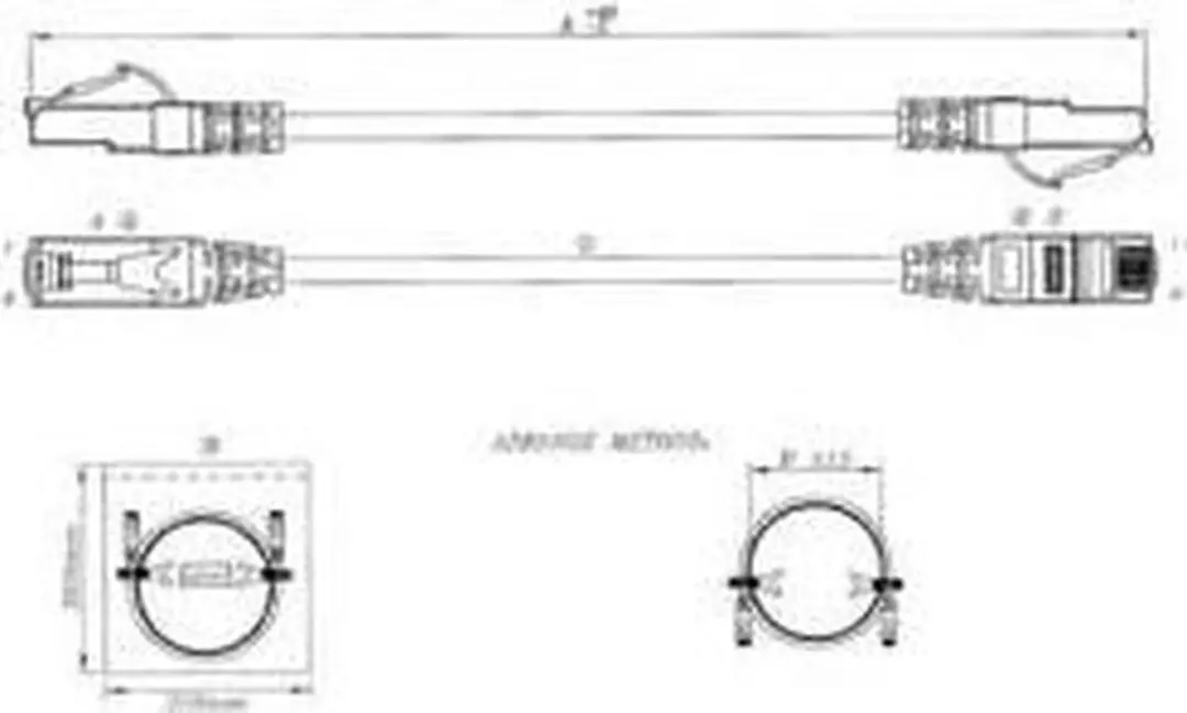 EFB Elektronik K5535GR.5 Patchkabel CAT 6A 5m - Grijs - afbeelding 2 van 4