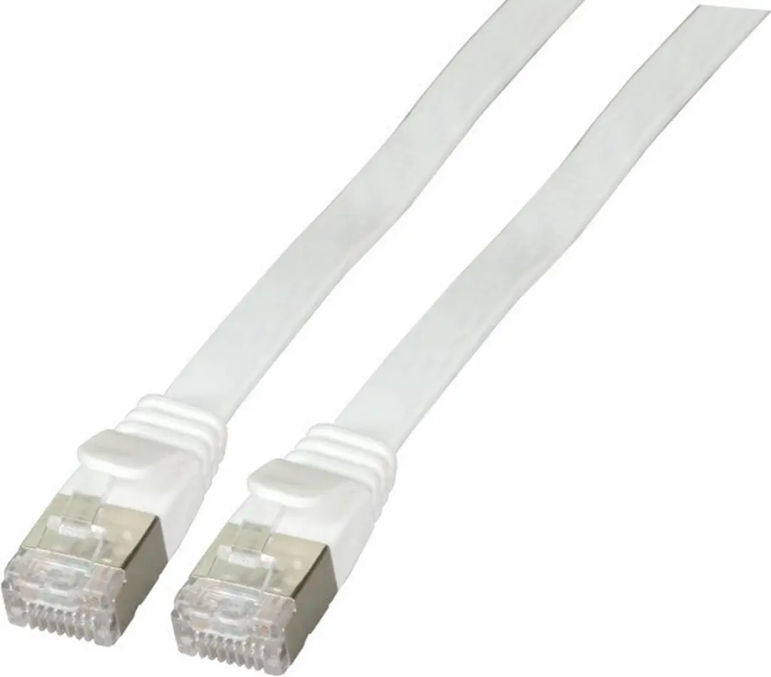 EFB Elektronik K5545WS.0,25 CAT6a patchkabel 0,25m - Wit - afbeelding 2 van 2