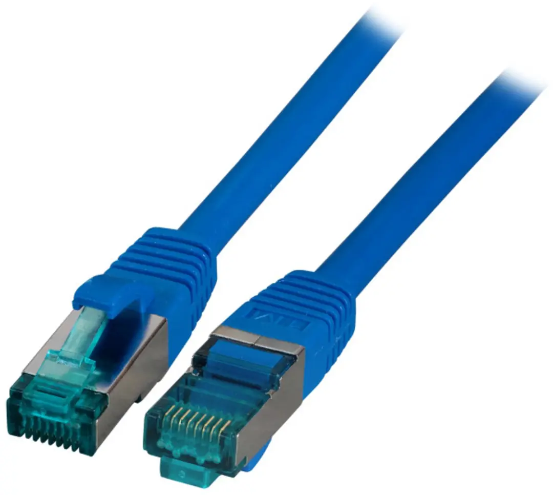 EFB Elektronik MK6001.5BL Netwerkkabel Cat6a 5m