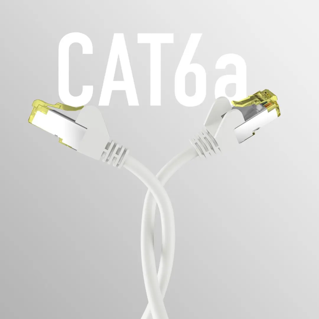 EFB Elektronik EC020200022 CAT6a Patchkabel 3m - Wit - afbeelding 2 van 2