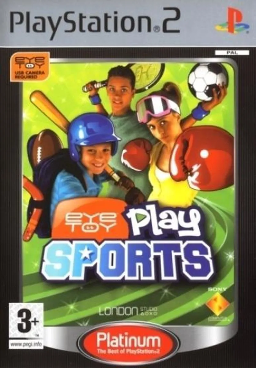 Sony PlayStation Eye Toy Play Sports