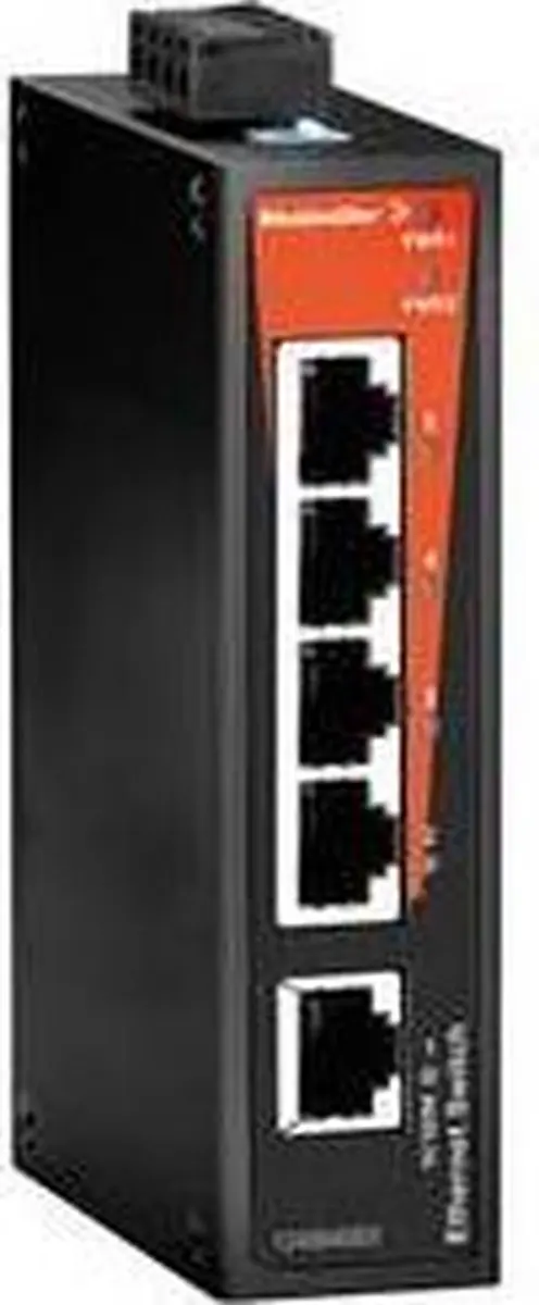 Weidmüller 1240840000 IE-SW-BL05-5TX Industrial Ethernet Switch - afbeelding 6 van 6