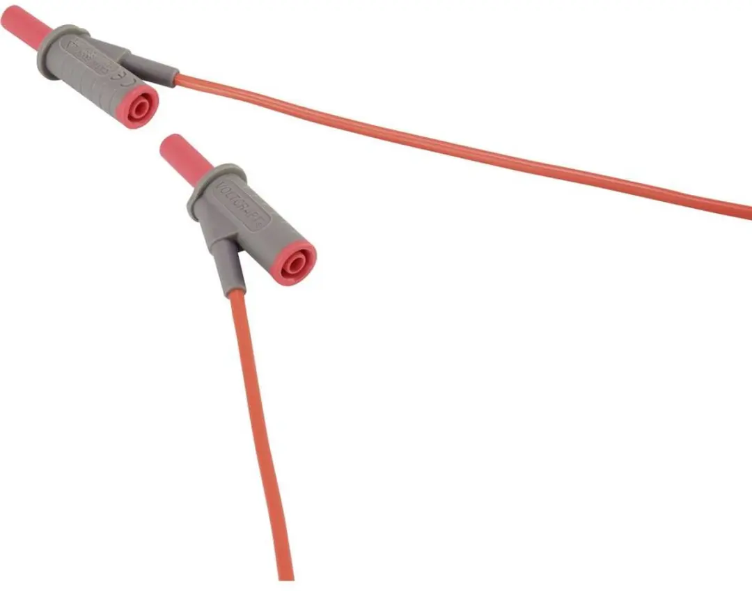 Voltcraft MSB-501 Veiligheidsmeetsnoer 4 mm - 1.50 m - Rood - afbeelding 2 van 5