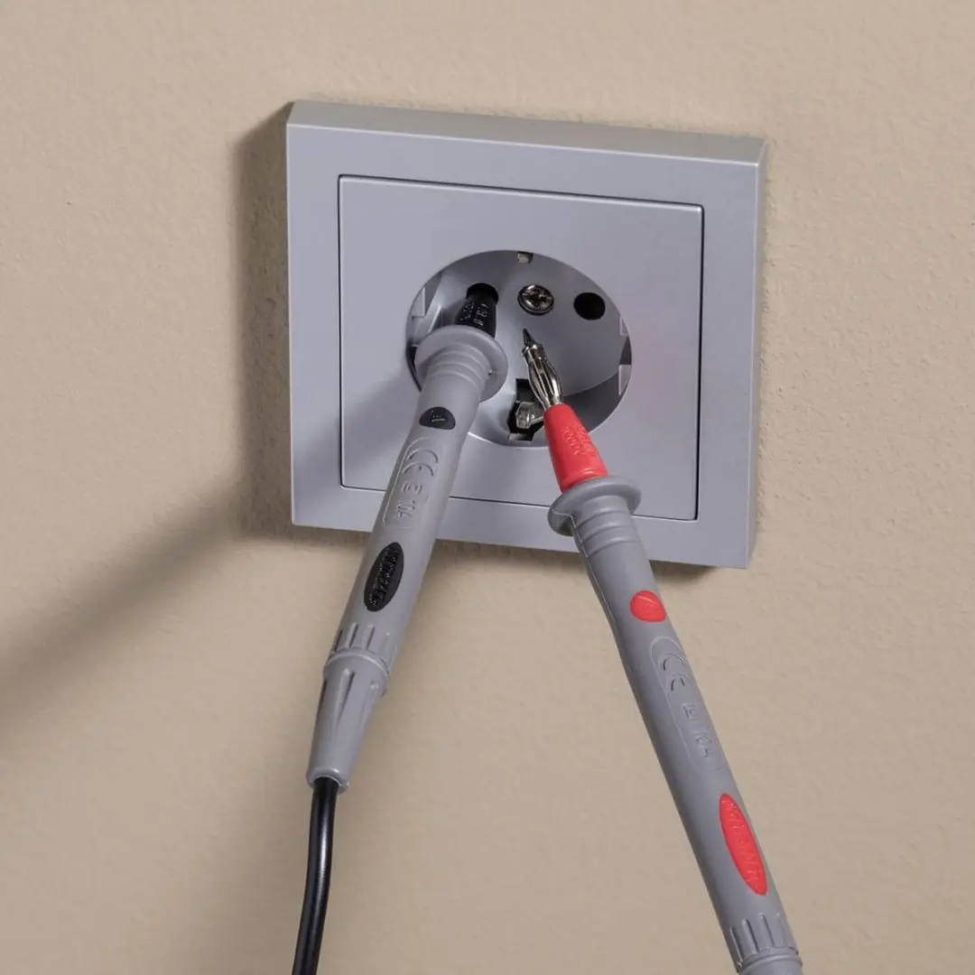 Voltcraft MS-2 Veiligheidsmeetsnoerenset 4 mm - Zwart/Rood - afbeelding 2 van 3
