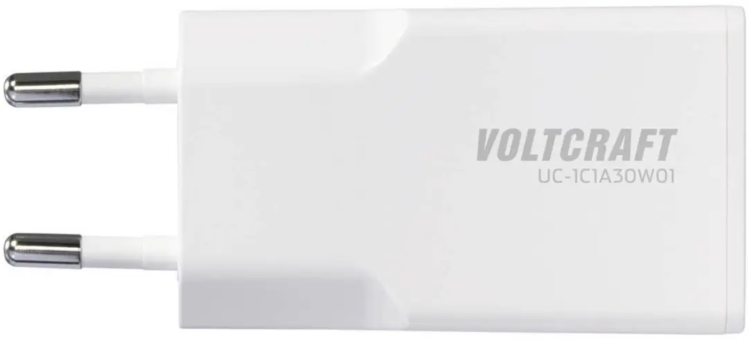 Voltcraft UC-1C1A30W01 USB-oplader 30 W - Wit - afbeelding 4 van 4