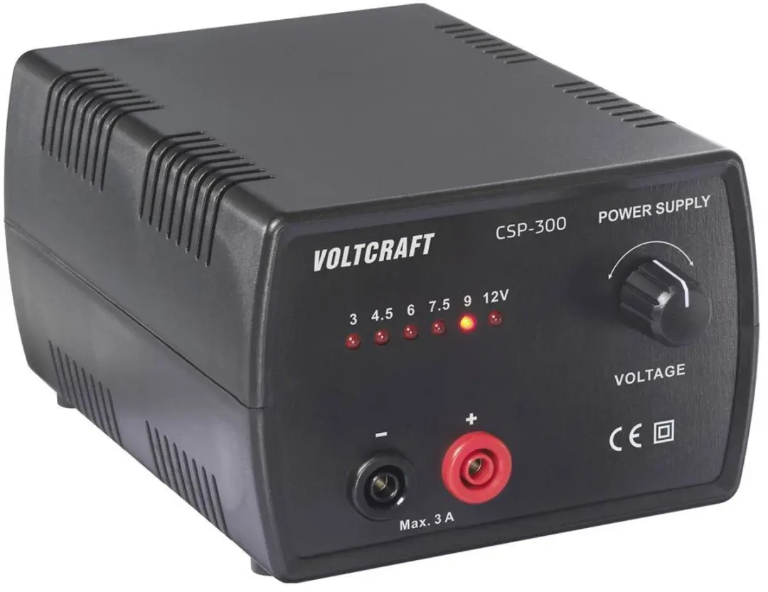 Voltcraft CSP-300 Labvoeding - 36W - 3A - afbeelding 2 van 4