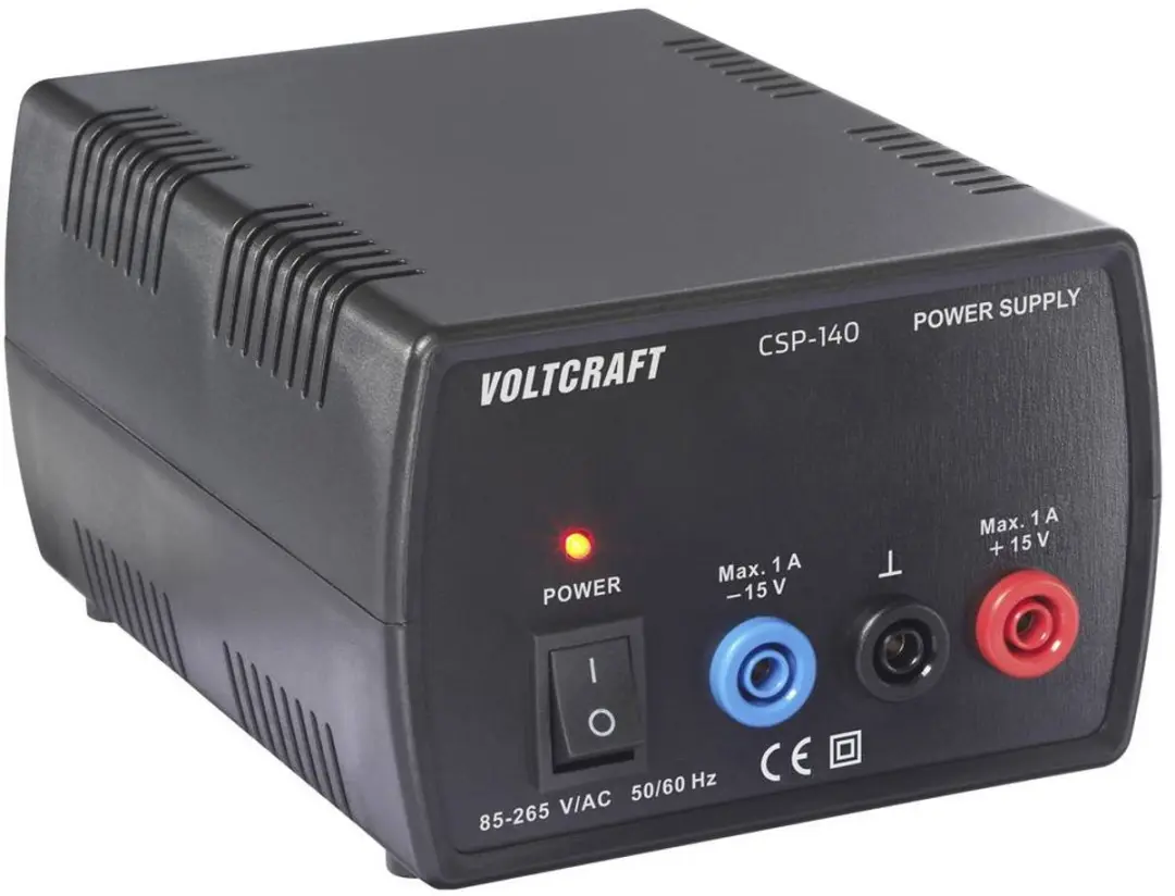 Voltcraft CSP-140 Laboratoriumvoeding 15V 1A 30W - afbeelding 2 van 4