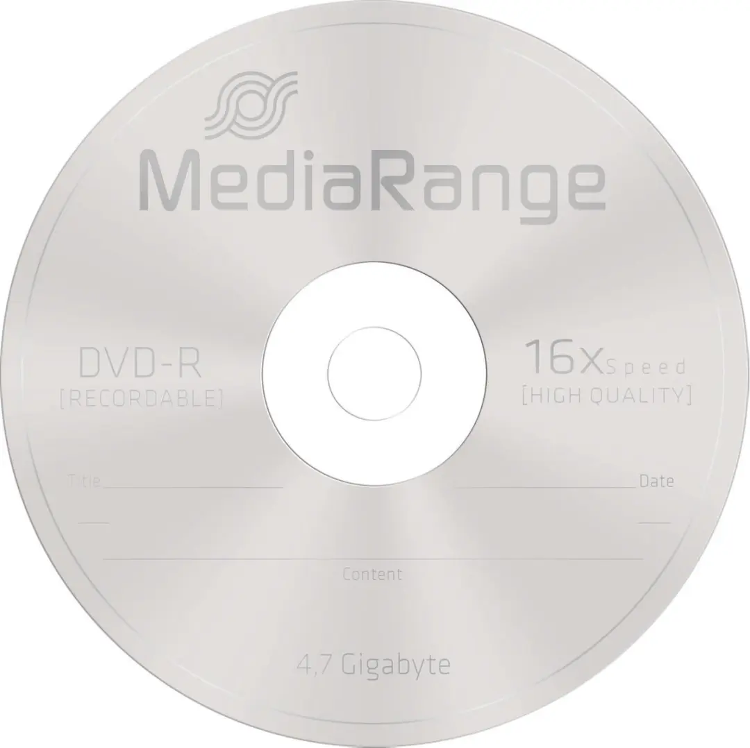 MediaRange MR418 DVD-R 4.7GB - 5x - afbeelding 2 van 4
