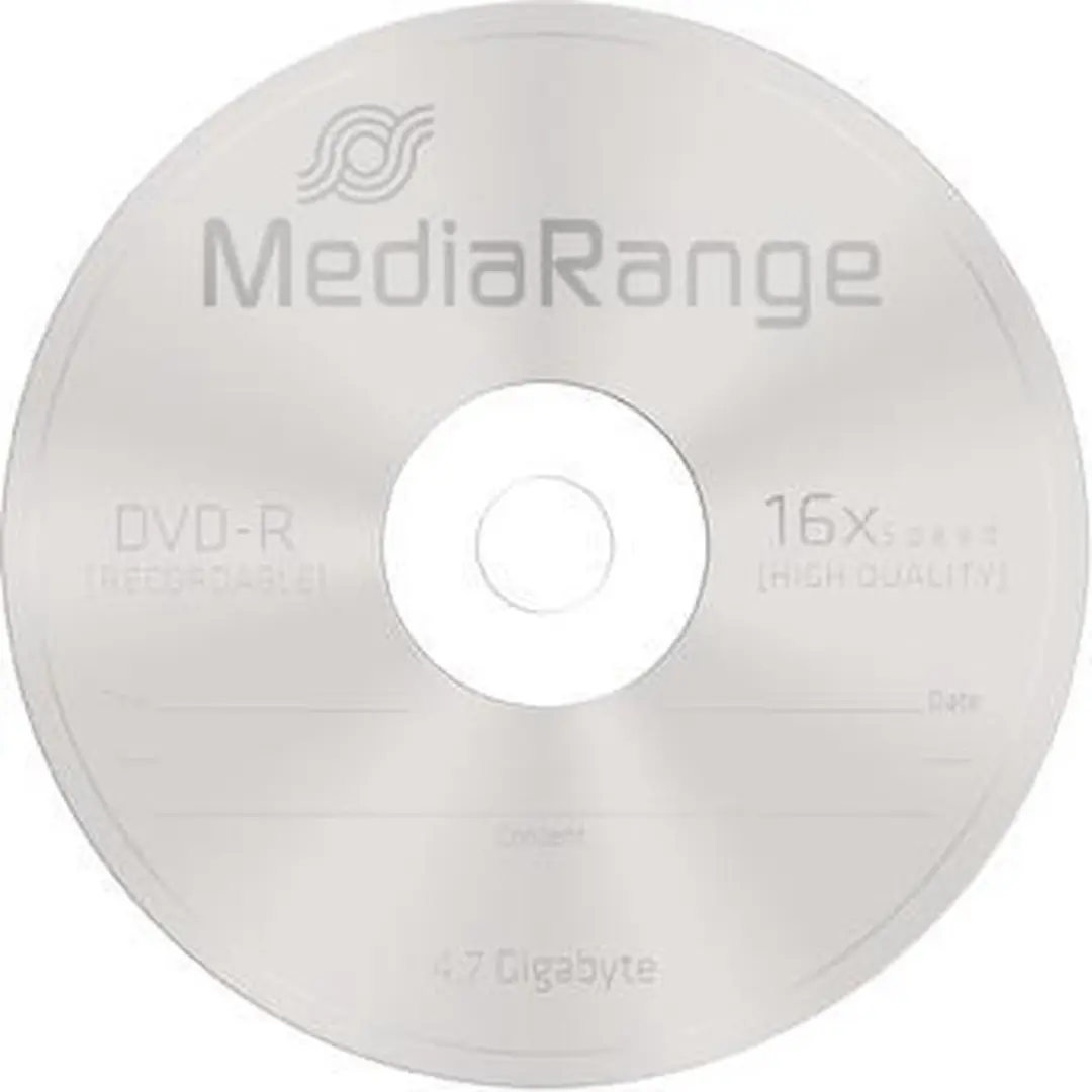 MediaRange DVD-R 4.7GB 16x - 25 stuks - afbeelding 2 van 4