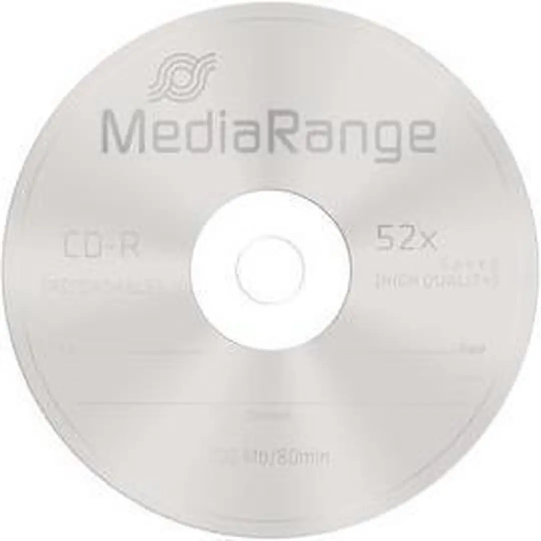 MediaRange CD-R 700MB 80min 52x - 50 stuks - afbeelding 3 van 5