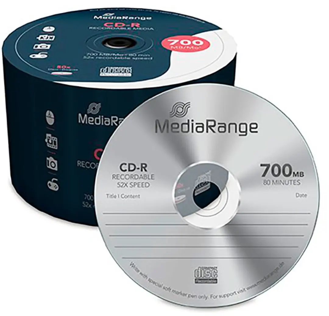 MediaRange CD-R 700MB 80min 52x