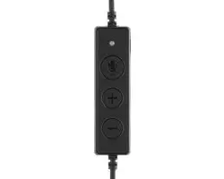 MediaRange MROS304 Kantoorheadset - Zwart - afbeelding 3 van 3