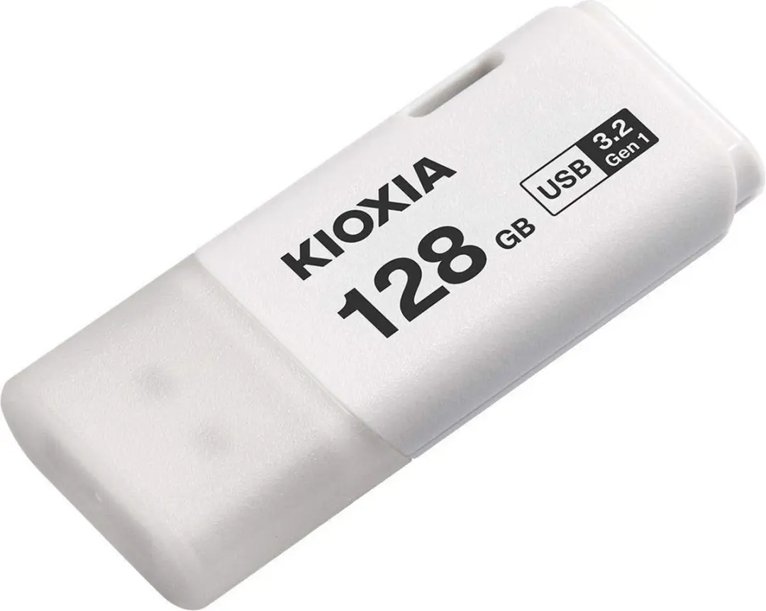 Kioxia TransMemory U301 LU301W128GG4 USB-stick - Wit - afbeelding 5 van 6