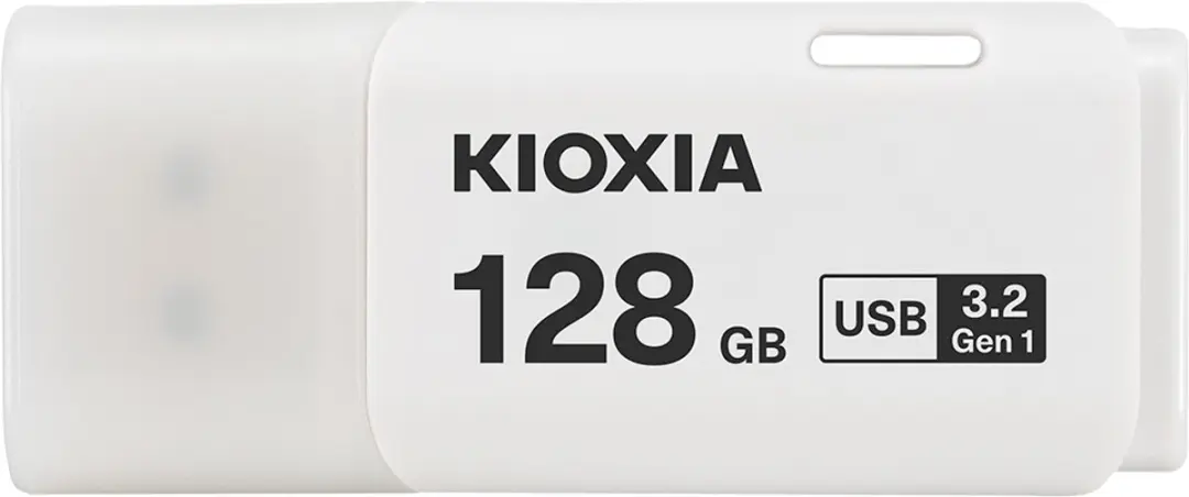 Kioxia TransMemory U301 LU301W128GG4 USB-stick - Wit - afbeelding 2 van 6