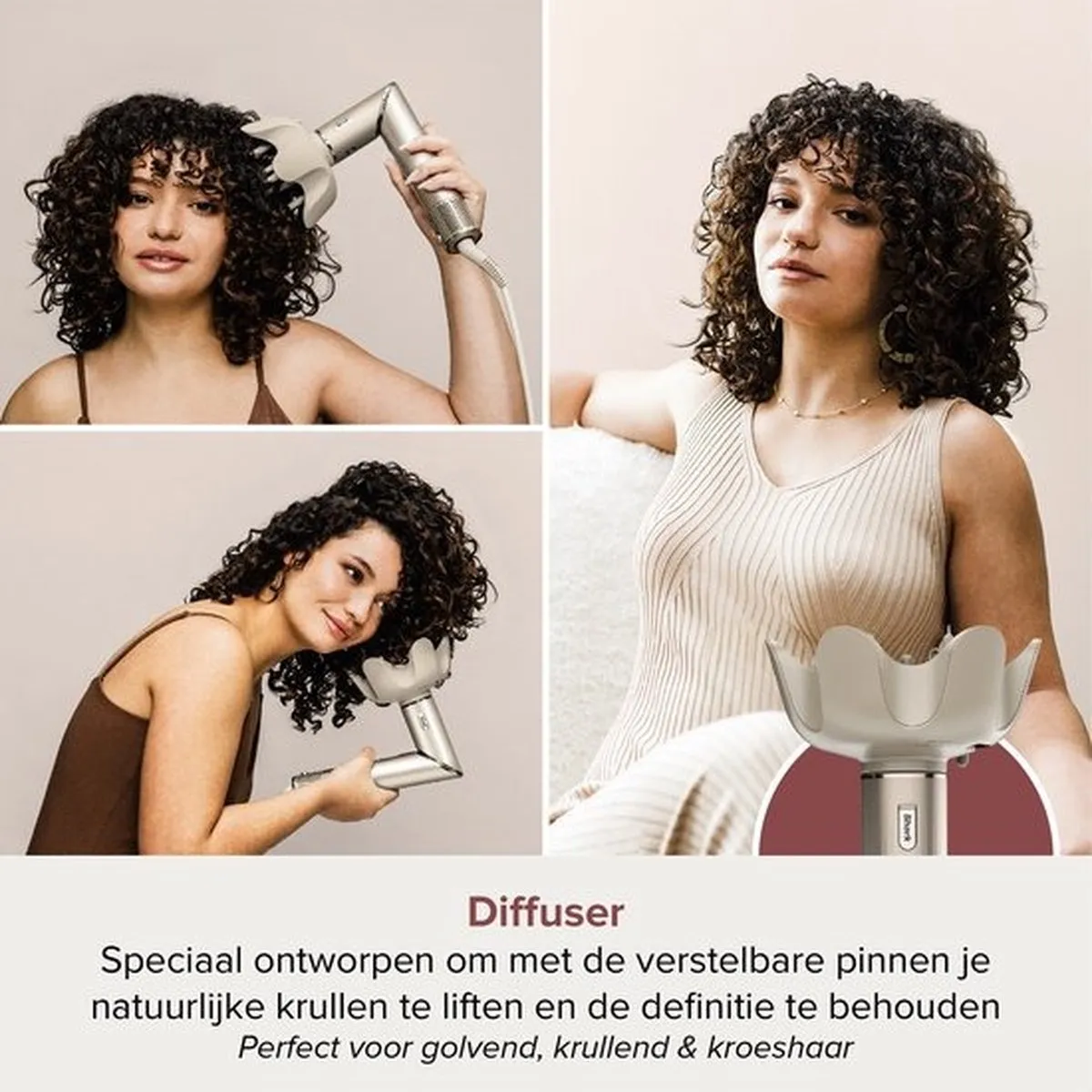 Shark FlexStyle HD446SLEU 5-in-1 Multistyler - Stone - afbeelding 6 van 6