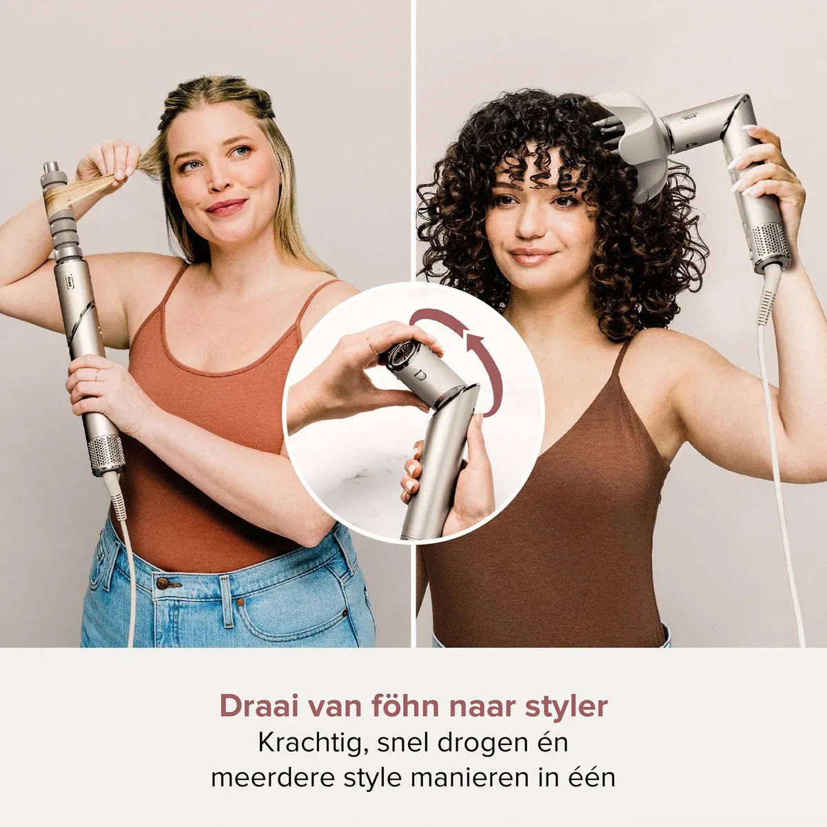Shark FlexStyle HD446SLEU 5-in-1 Multistyler - Stone