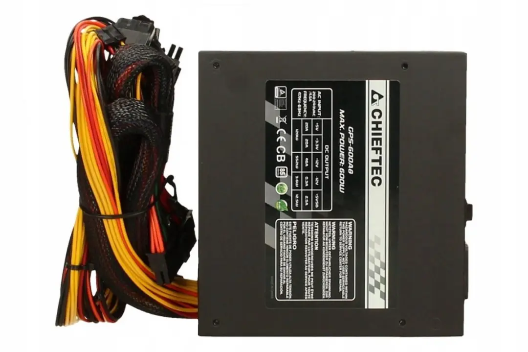 Chieftec Smart GPS-600A8 ATX Voeding 600W - afbeelding 3 van 6