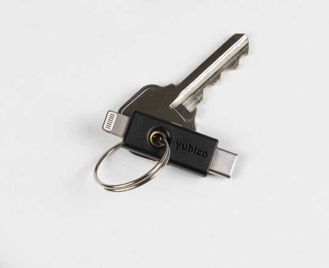 Yubico YubiKey 5Ci USB-stick - Zwart - afbeelding 4 van 6