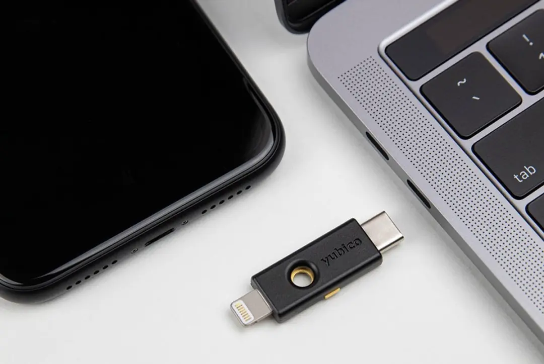Yubico YubiKey 5Ci USB-stick - Zwart - afbeelding 3 van 6
