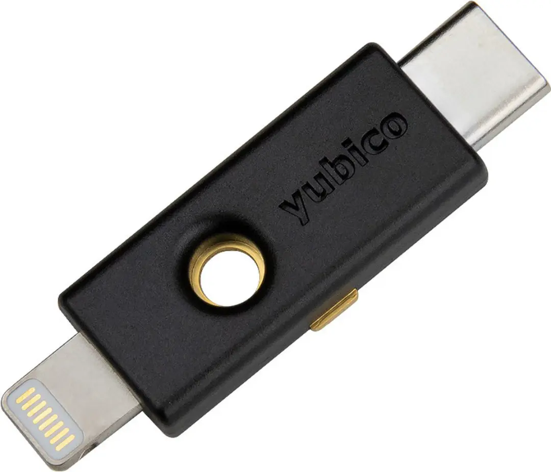 Yubico YubiKey 5Ci USB-stick - Zwart - afbeelding 2 van 6