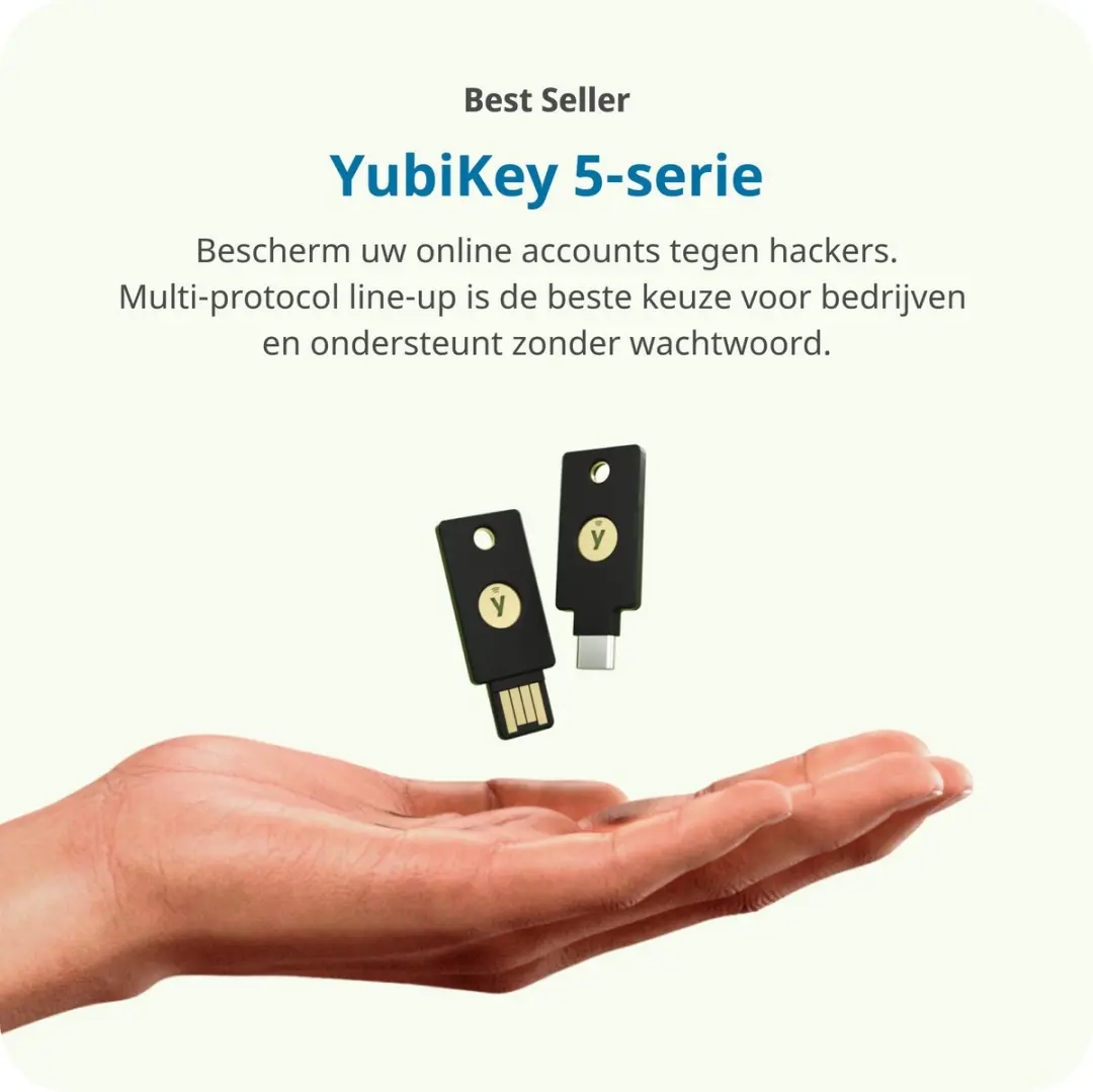 Yubico YubiKey 5C NFC Beveiligingssleutel - afbeelding 3 van 6
