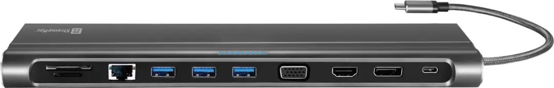 XtremeMac XWH-CDH-13 Docking Hub Station - Zilver - afbeelding 5 van 6