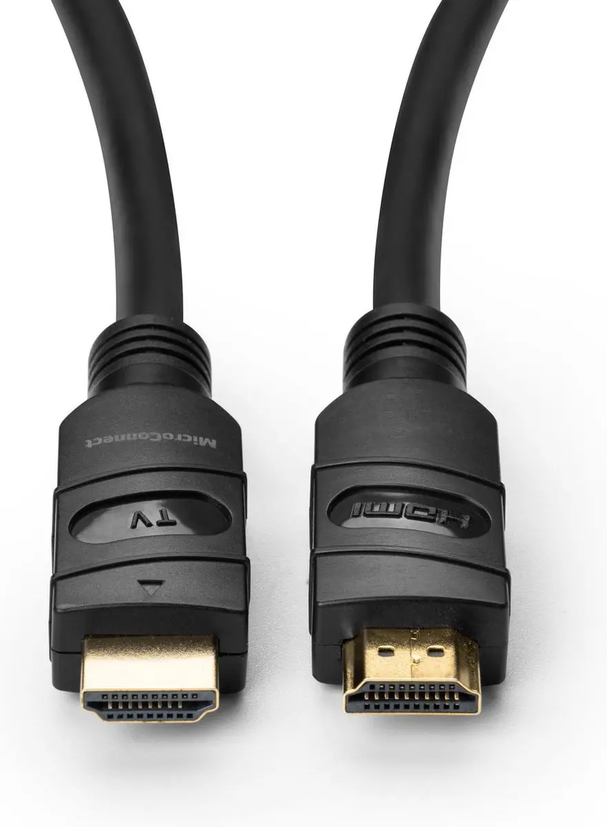 Microconnect MC-HDM191915V2.0AMP HDMI kabel 15m - Zwart - afbeelding 2 van 3