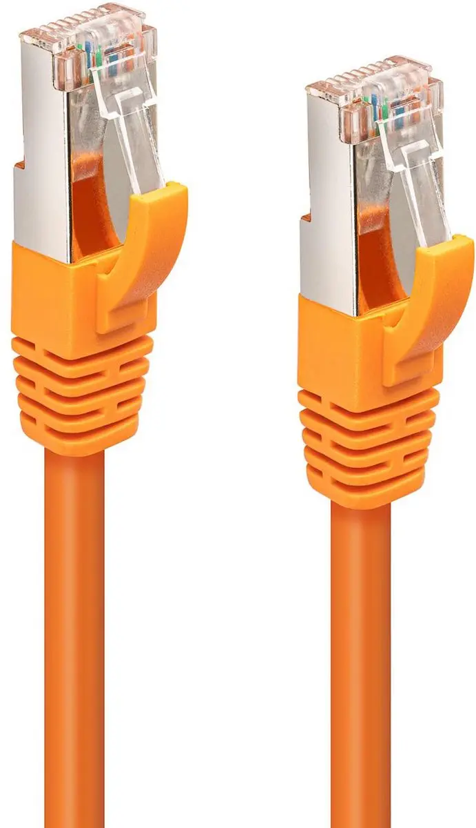Microconnect MC-SFTP6A005O Netwerkkabel Cat6a 0,5m - Oranje - afbeelding 2 van 3