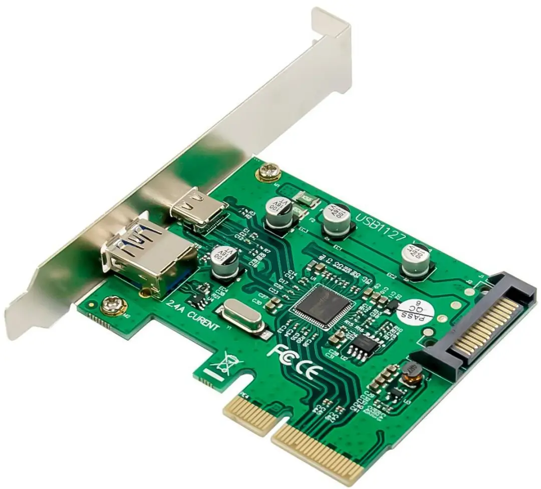 Microconnect MC-PCIE-ASM1142-CA Interfacekaart USB 3.1 - afbeelding 2 van 6