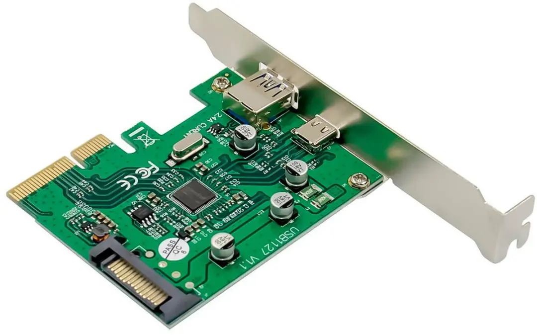Microconnect MC-PCIE-ASM1142-CA Interfacekaart USB 3.1 - afbeelding 3 van 6