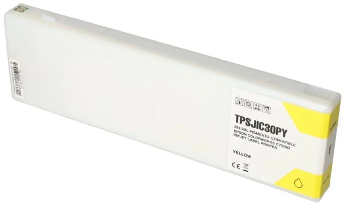 PrintAbout SJIC30P(Y) Inktcartridge Geel - 294.3ml - Epson