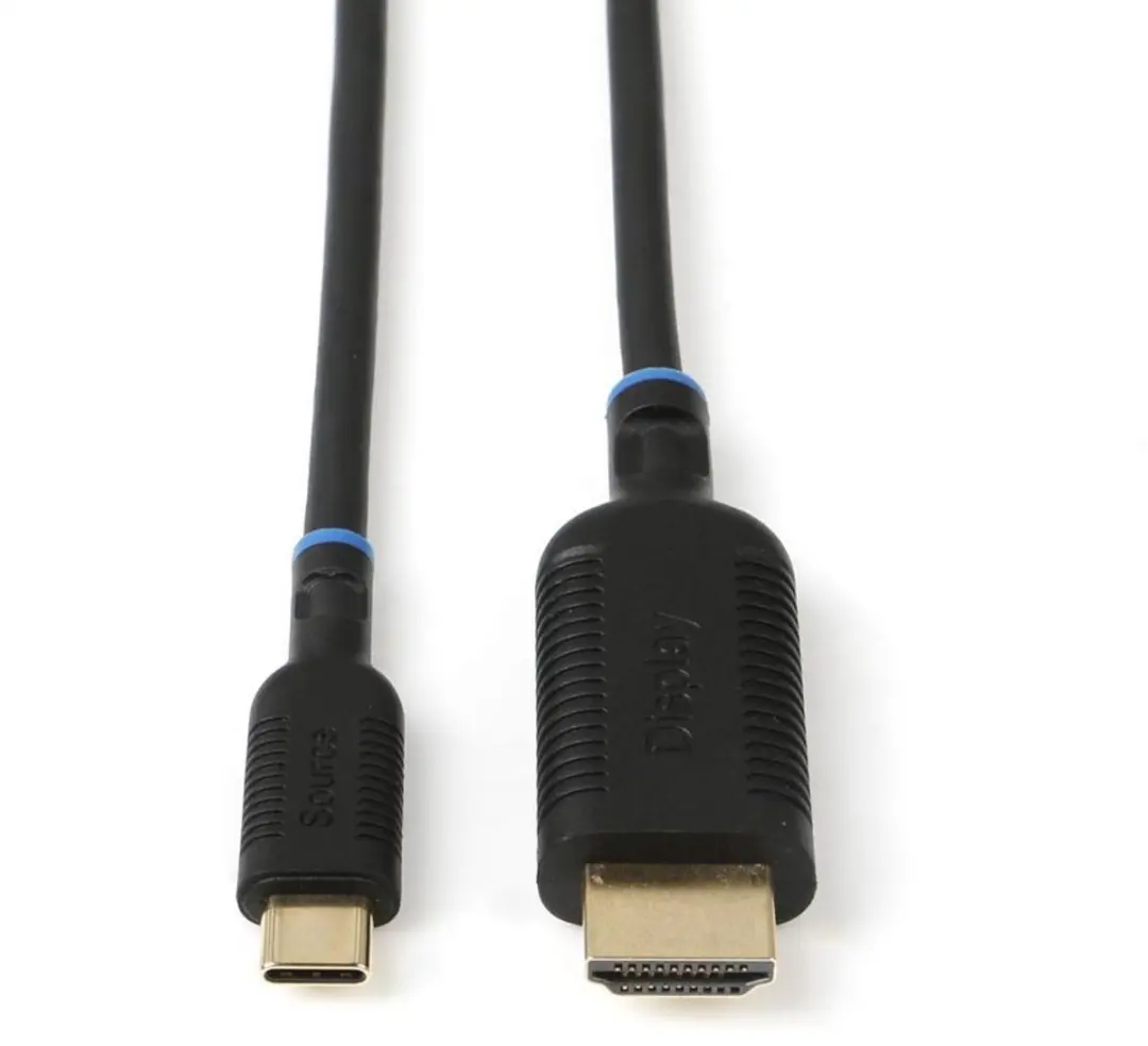 Microconnect MC-USBCHDMI5 USB-C naar HDMI kabel 5m - Zwart - afbeelding 5 van 6