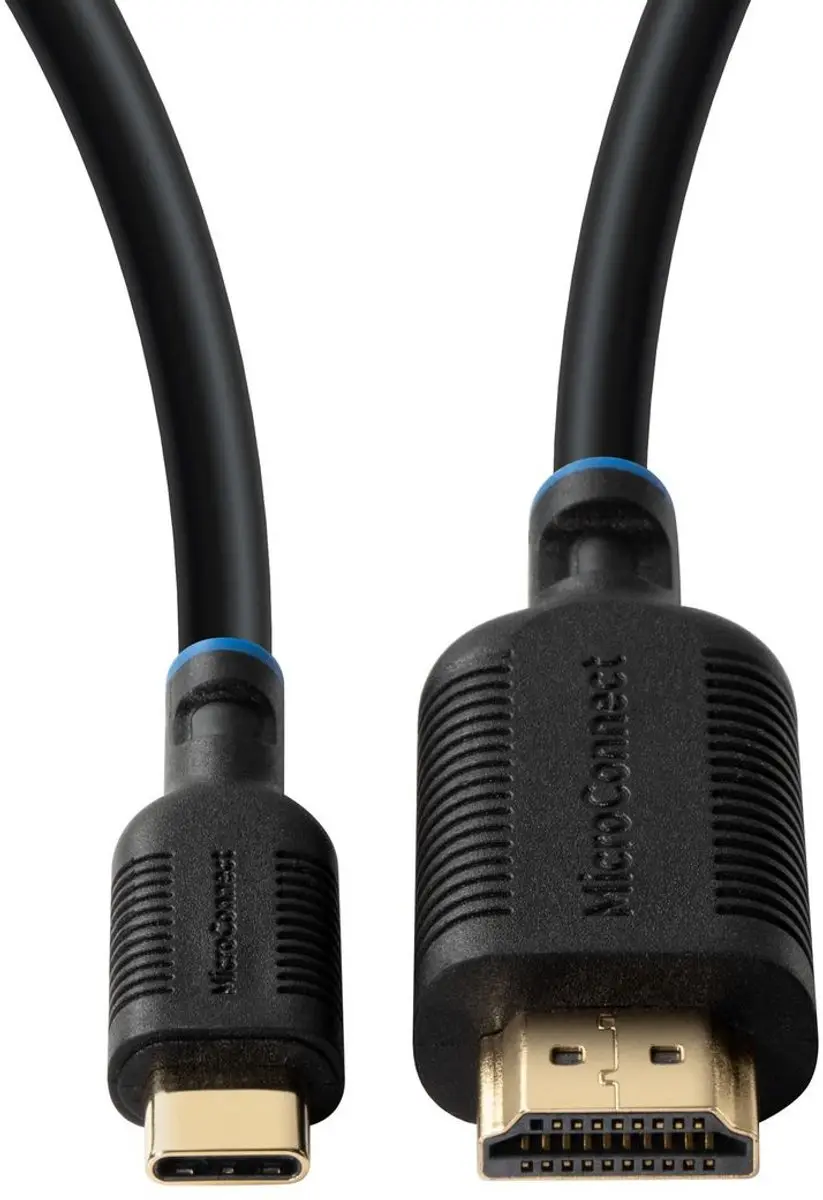 Microconnect MC-USBCHDMI5 USB-C naar HDMI kabel 5m - Zwart - afbeelding 3 van 6