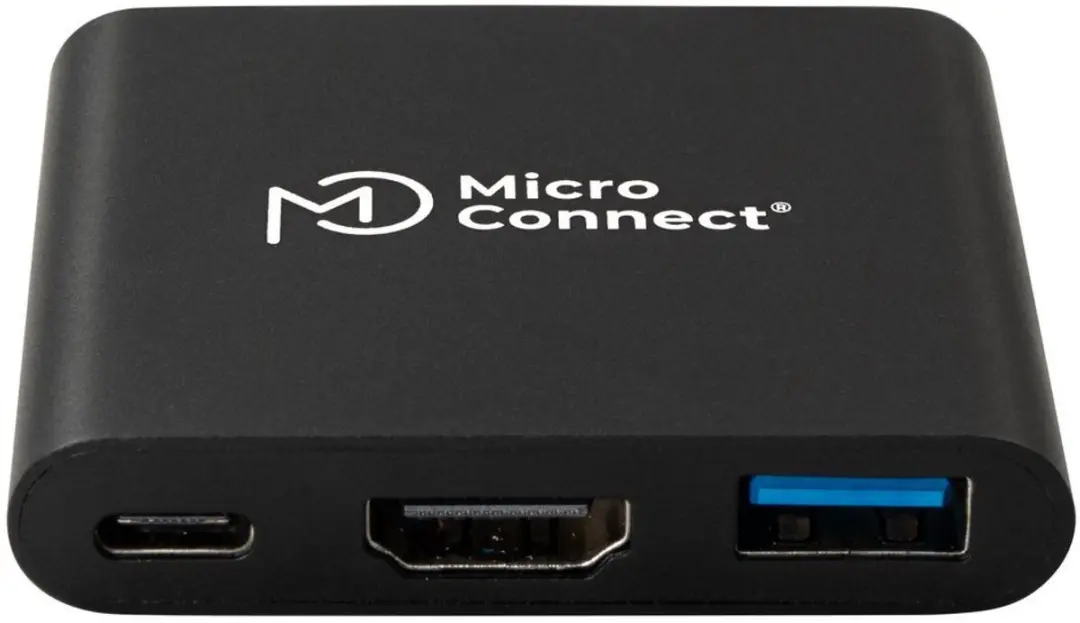 Microconnect MC-HUBAV1 Docking Station - Wit - afbeelding 2 van 4
