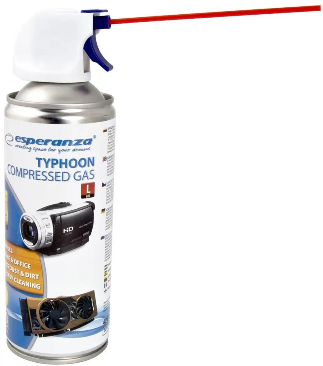 Esperanza ES120 Perslucht Spuitbus - 400ml - afbeelding 2 van 5