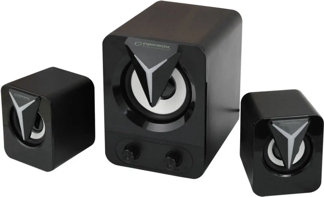 Esperanza 2.1 USB-luidspreker met RGB-LED - afbeelding 5 van 6