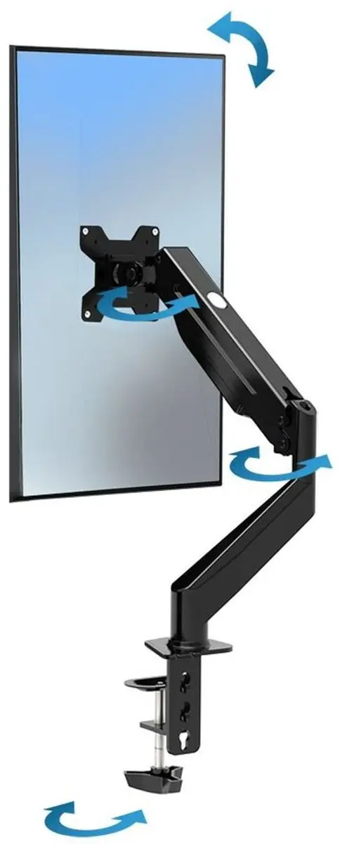 Esperanza ERW019 Monitorsteun 17-27 inch - Zwart - afbeelding 6 van 6