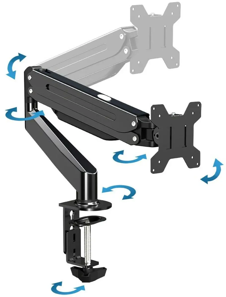 Esperanza ERW019 Monitorsteun 17-27 inch - Zwart - afbeelding 4 van 6