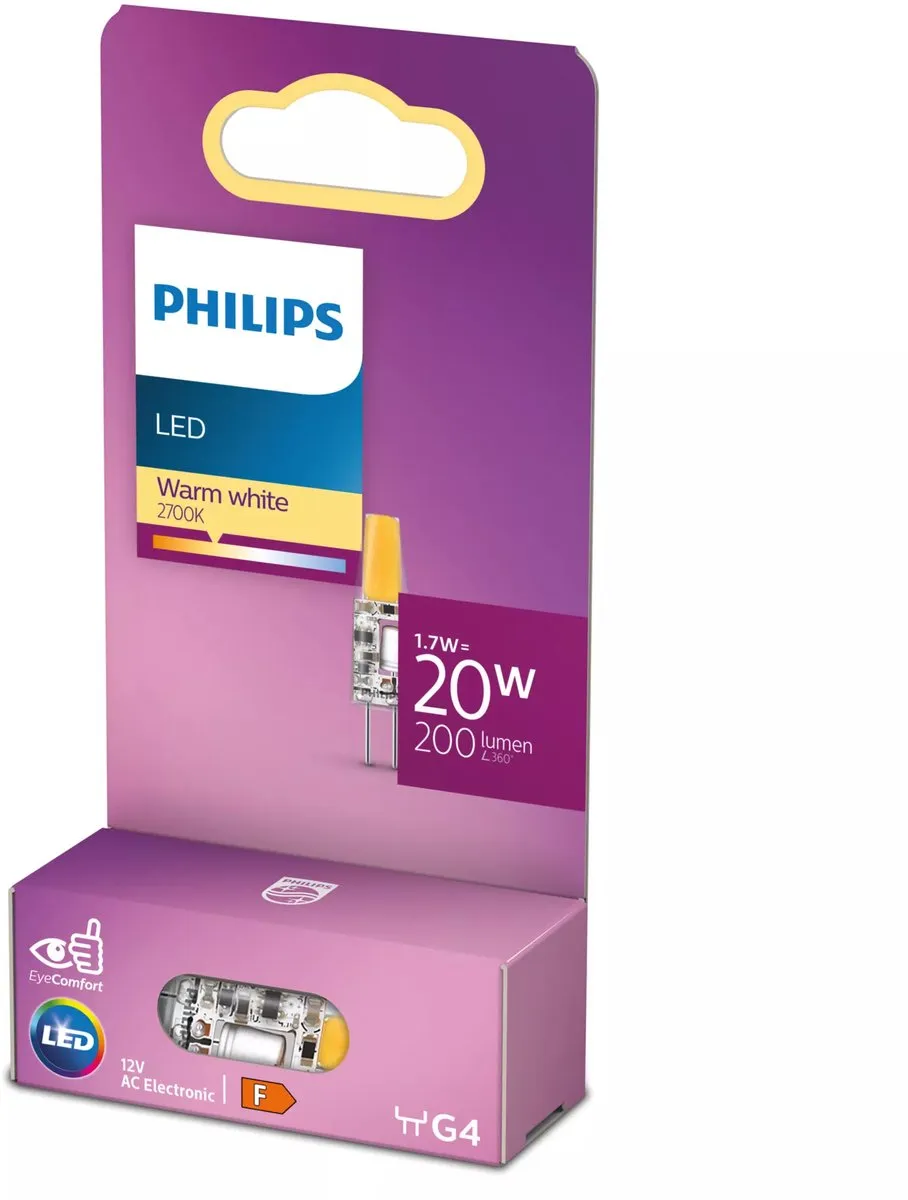 Philips LED Capsule G4 20W Warmwit