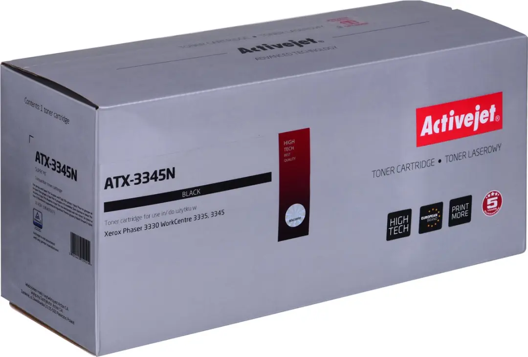 Activejet ATX-3345N tonercartridge zwart - 3000 pagina's - afbeelding 2 van 4