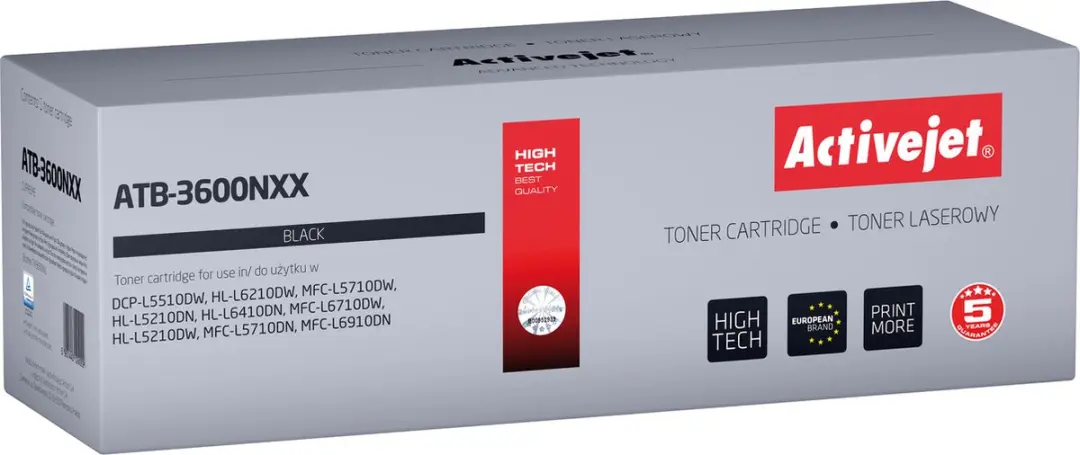 ActiveJet ATB-3600NXX Toner voor Brother TN3600XXL