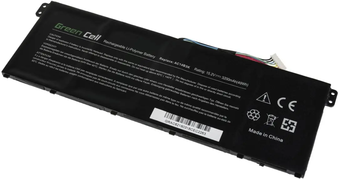 GREEN CELL Laptopbatterij voor Acer Aspire 5 - 15,2V - afbeelding 5 van 6