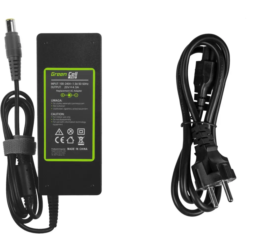Green Cell PRO AD17AP Oplader voor Lenovo ThinkPad - 90W - afbeelding 4 van 5