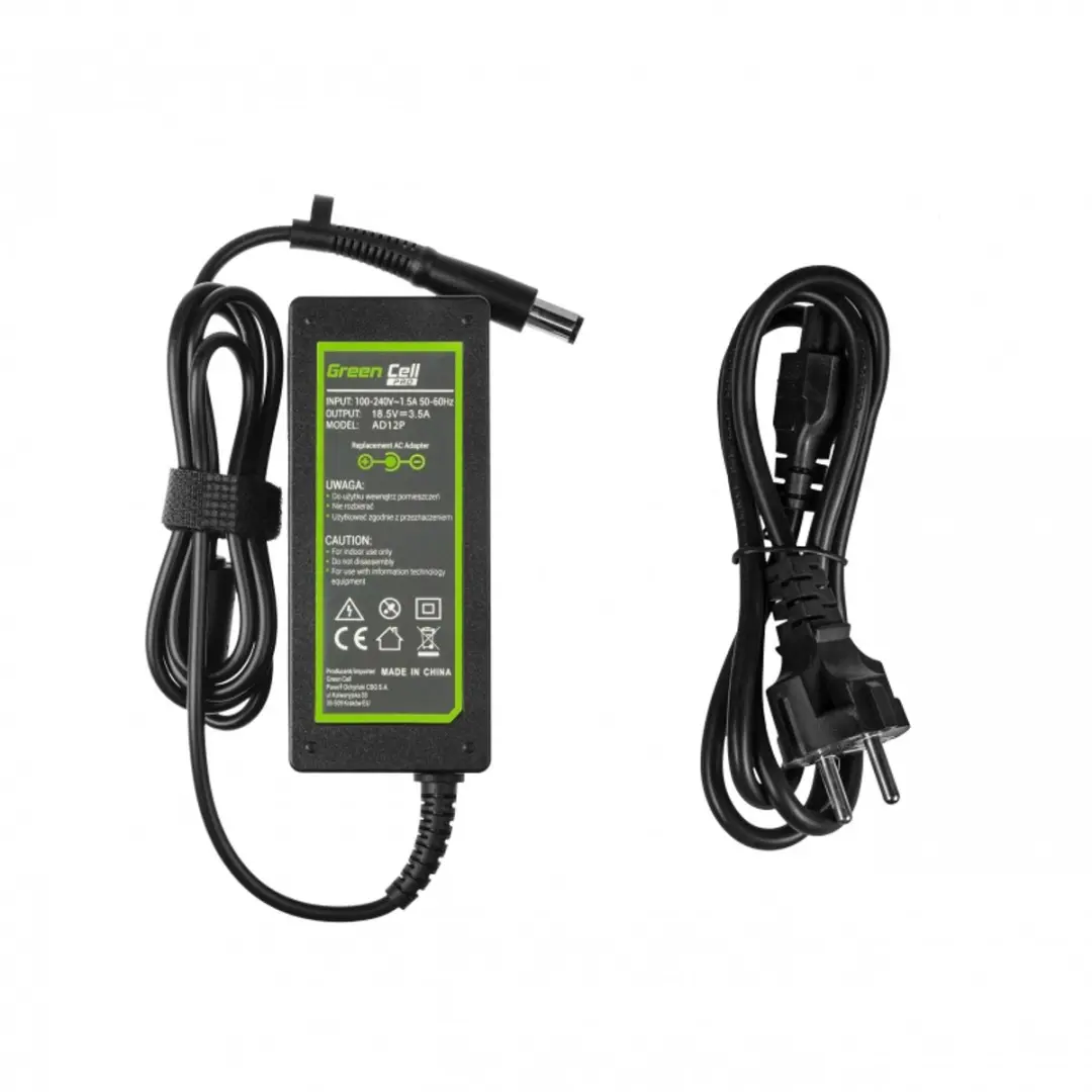 Green Cell AD12P Laptop Netvoeding 65W 18.5V 3.5A - afbeelding 5 van 6