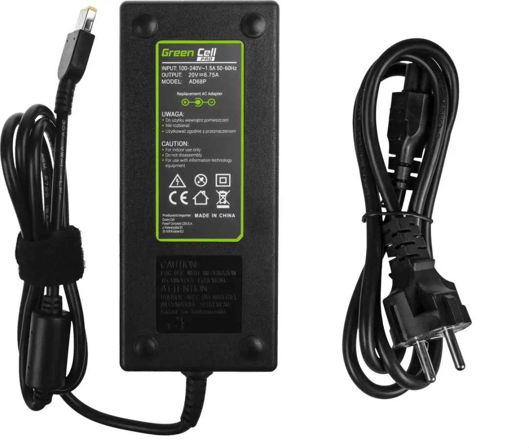 Green Cell AD68P Laptop Netvoeding - 135W - afbeelding 3 van 6