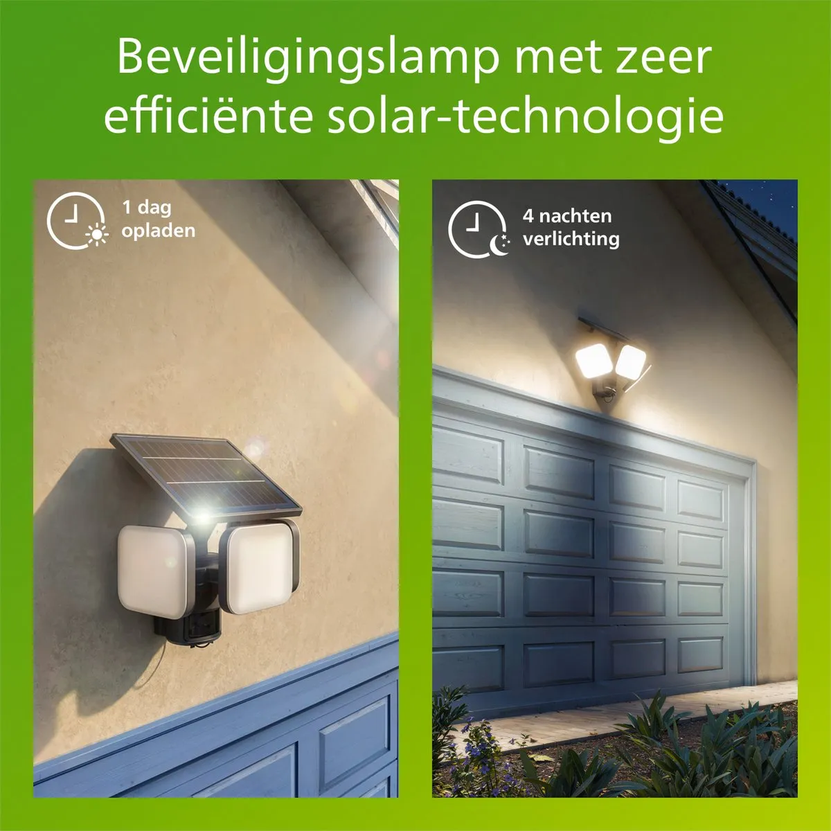 Philips UltraEfficient Zyren Wandlamp Solar 24,5W - Zwart