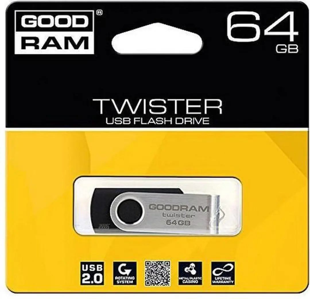 Goodram UTS2-0080K0R11 USB-stick 8GB - afbeelding 3 van 6